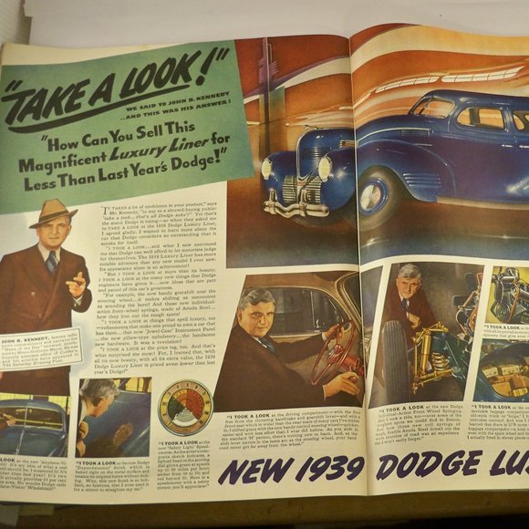 Rare Saturday Evening Post Dec/10/1938 - Picture 6 of 7